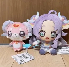 名探偵プリキュア！ コロっとまんまる プリフェイスぬいぐるみ 2個セット