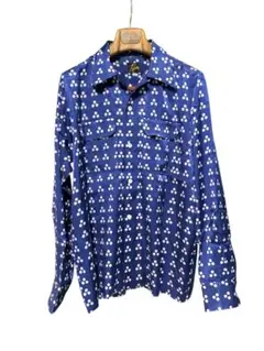 【良品】 Needles（ニードルス）キュプラ混オープンカラーシャツ／柄シャツのサムネイル