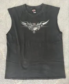 HARLEY DAVIDSON ハーレー 袖切り カットオフ タンクトップ XL