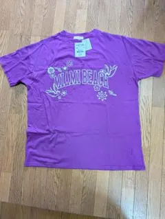 anapmimpi プリント 紫 Tシャツ 未使用品のサムネイル