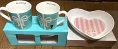 SNOOPY Pair Mugs &NEKOお皿 &ダブルウォールグラスKUMA