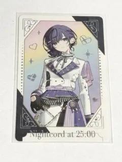 プロセカ 感謝祭 朝比奈まふゆ グリーティングカード 箔押し 5th