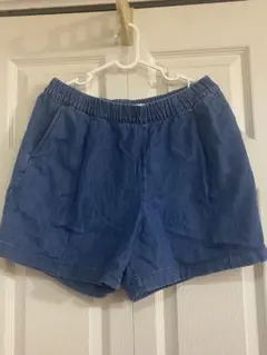 UNIQLO デニムブルー Lサイズ ショートパンツ