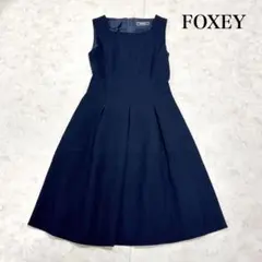 極美品✨ フォクシー バックティアードドレス ワンピース 近年モデル