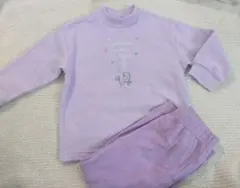 ユニクロ アナと雪の女王　パジャマ　フリース　エルサ　110