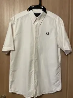 【FRED PERRY】FLAT KNIT COLLAR SHIRT Mサイズ