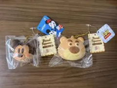 ディズニー パンスクイーズ キーホルダー 2点セット