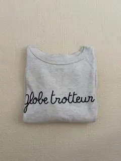 美品Petit Bateau　◆globe trotteurトレーナー　8ans