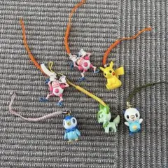ポケモン　根付マスコット　ストラップ　ガチャガチャ　まとめ売りのサムネイル