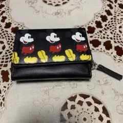 x-girl ミッキーマウス 三つ折り財布