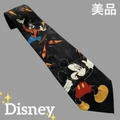 ✨ディズニー公式✨ミッキー＆グーフィー ジャグリング柄 ネクタイ 韓国製