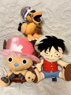 激レア　ONE PIECE バギー　ルフィ　チョッパーぬいぐるみ　レトロ 激レア ONE PIECE バギー ルフィ チョッパーぬいぐるみ レトロ - メルカリ