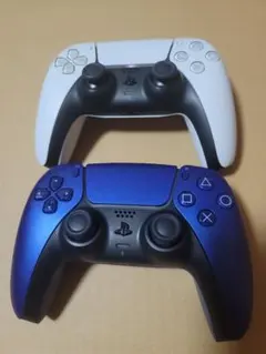 PS5 コントローラー ジャンク品 ホワイト ブルー