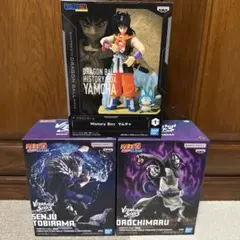 History Boxヤムチャ　ナルト 千手扉間 大蛇丸　最新プライズセット