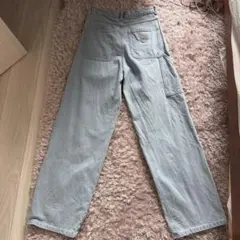 Dickies ディッキーズ ペインターデニム ワイドパンツ ライトブルーのサムネイル
