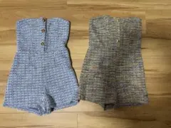 ツイードショートパンツ 2点セット