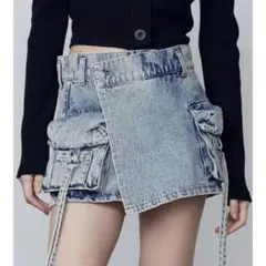 EMODA カーゴラップショートパンツ