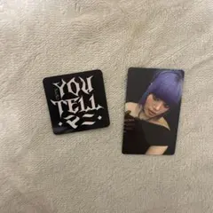 HANA NAOKOトレカ　口癖ステッカー　Born to Bloom