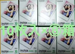 FUJIFILM instax mini チェキフィルム 10枚入×⑧箱