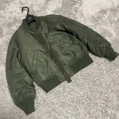 GU×undercover コラボ MA-1 カーキ Sサイズ　メンズ