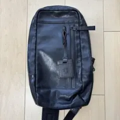 COACH ボディバッグ 70317 ブラック レザー - メルカリ
