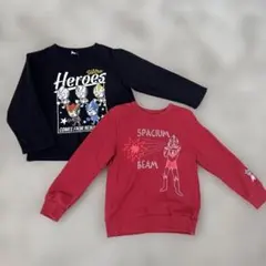 【110】ウルトラマン　トレーナー　2枚セット