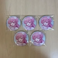 プロセカ　グリッター缶バッジ　桃井愛莉　4B