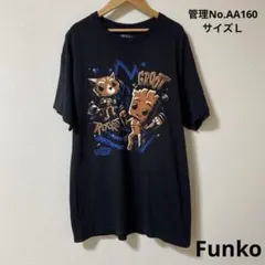 メンズ　USA古着　片面プリント Tシャツ Lサイズ ブラック　Funko