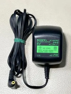 SONY 6V 電源アダプタ AC-MZ60 充電器MZ-R50 ACアダプター - メルカリ