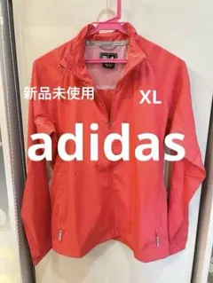 新品未使用　adidas ピンク ウィンドブレーカー XL 海外購入品