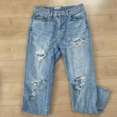 日本製　アーバンリサーチ　ダメージデニム36