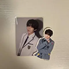 なにわ男子 長尾謙杜 ファミクラストア盤 トレカ ステッカー セット