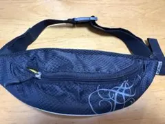 asics ボディバッグ ジョギング用バック　黒