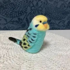19☆セキセイインコ☆レインボーブルーd☆実物大