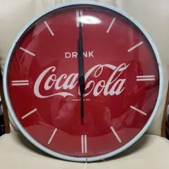 Coca-Cola アナログ時計 赤　レア品のサムネイル