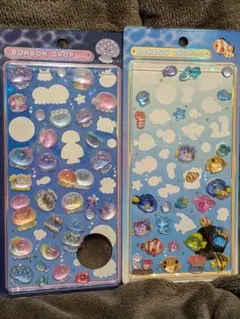 BONBON DROP 水族館限定 おすそ分け シール 2種セットのサムネイル