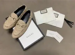 グッチ　ローファー　新品未使用　GUCCI 23.5