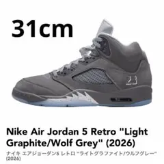 Nike Air Jordan 5 Retro Wolf Grey 31cm