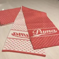 未使用　プーマ　マフラー　ピンク　PUMA