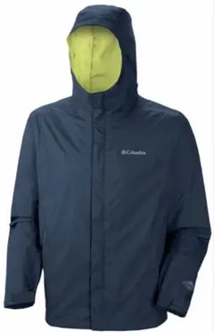 Columbia マウンテンパーカー ナイロンジャケット ネイビー フード付き