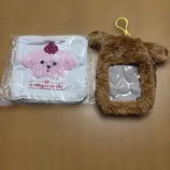 犬モチーフ ポーチ 2点セット