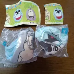 ちいかわ　ダイカットポーチ2種(セイレーン、島二郎)
