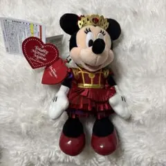 トータリーミニーマウス　ミニーオーミニー衣装ぬいぐるみバッチ