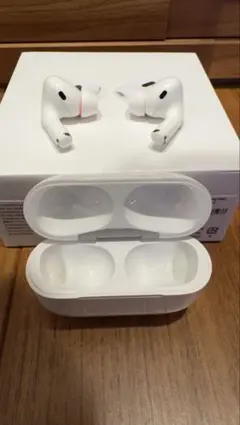AirPods Pro 本体とシリコンイヤーチップ
