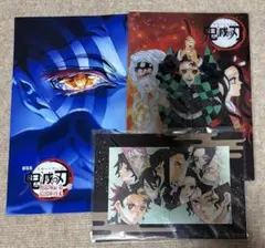 鬼滅の刃 無限列車編場面写スクエア缶バッジセット D 煉獄杏寿郎 猗窩