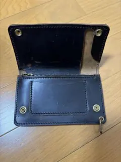 ミドルトラッカーウォレット真鍮