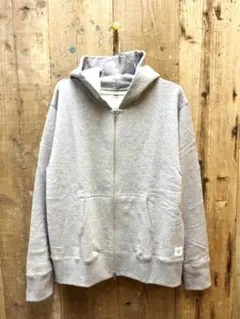 Branchworks ブランチワークス ジップパーカー GY-M/日本製のサムネイル
