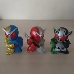 仮面ライダーW 指人形フィギュア3体セット