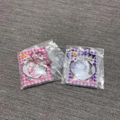 サンリオ シャカシャカフレークシール風チャーム マイメロディ クロミ