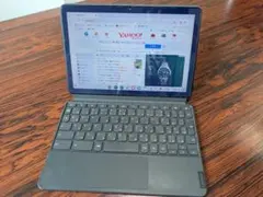 【美品】Lenovo Chromebook キーボード・タッチペン付のサムネイル